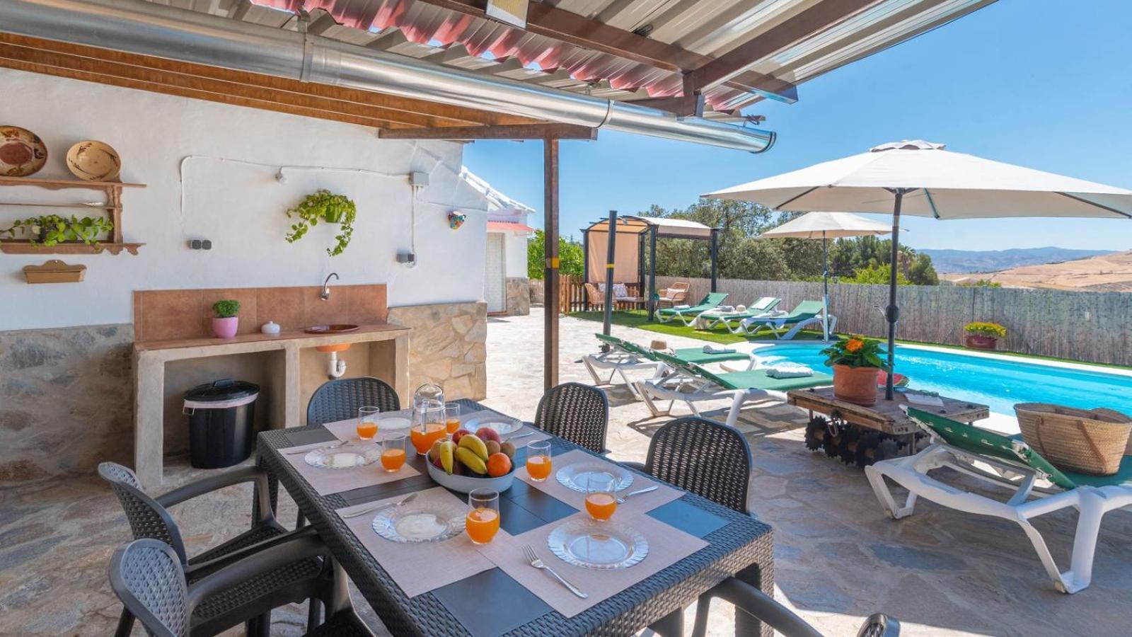 Casa Pulirio Antequera - La Higuera By Ruralidays别墅 外观 照片