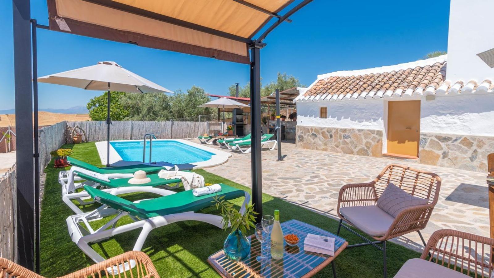 Casa Pulirio Antequera - La Higuera By Ruralidays别墅 外观 照片